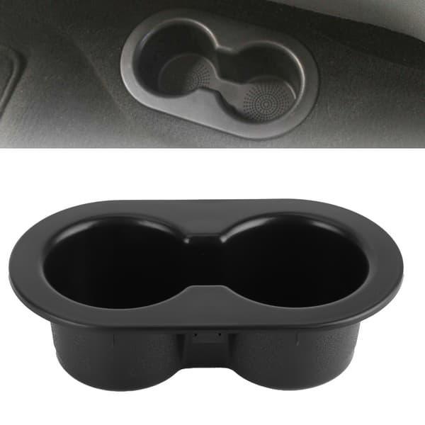 Baksetets koppholder flaskeoppbevaring dobbel drikkekoppholder passer til Dodge Ram 1500 2500 2002-2016