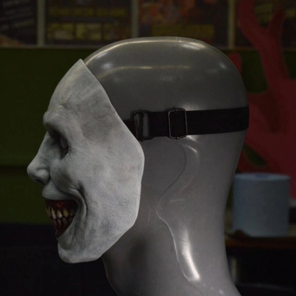 Smilende Dæmon Terror Mask white