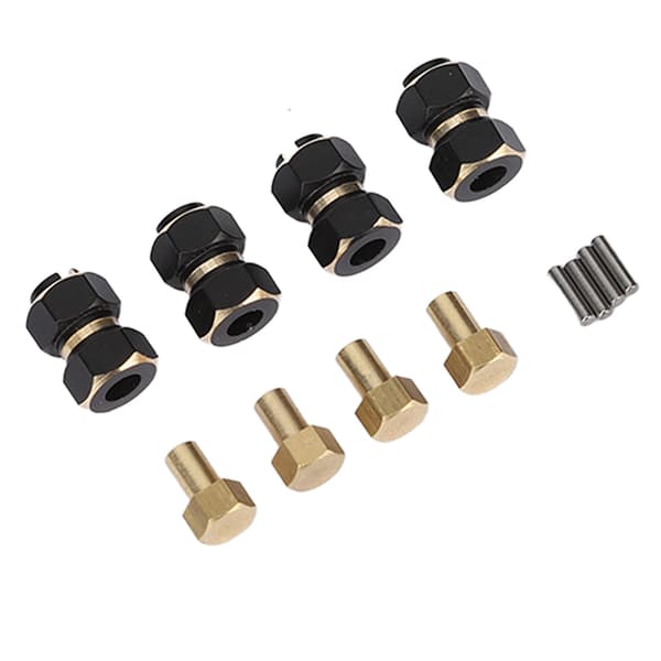 Traxxas Trx4m 1/18 RC Crawler 10mm Mässing Hjul Hex Mutter Förlängning Hex Drive Adapter
