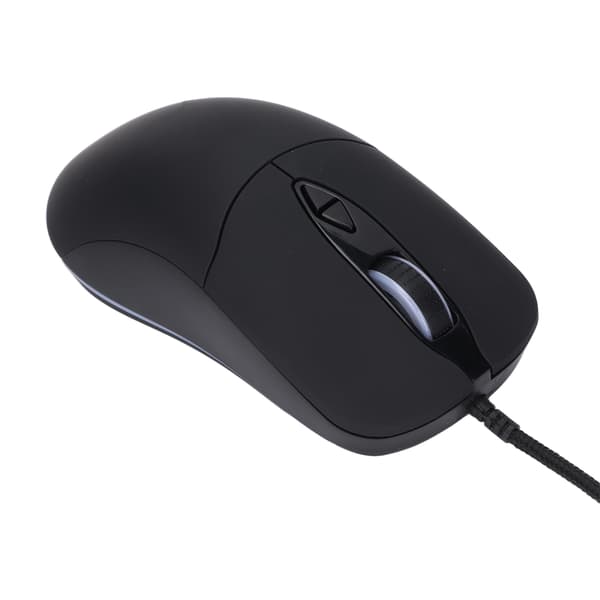 RGB Gaming Mus 7200DPI USB Kablet 10 Lystilstande Komfortabelt Greb Sort