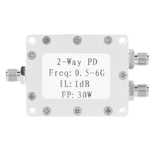 0,5-6GHz 30W 2-vejs RF-effektdeler-modul