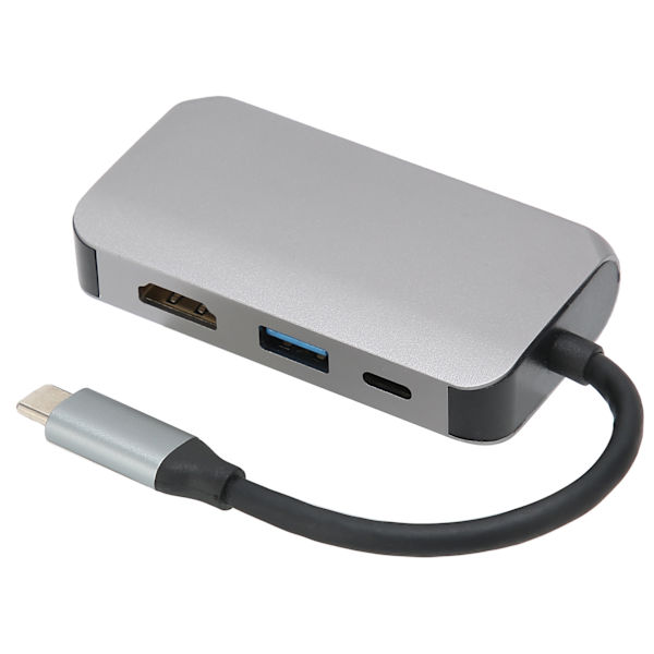 4 i 1 USB C Dockingstation med HDMI PD USB VGA Adapter