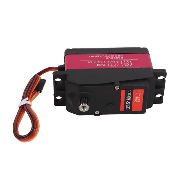 60kg 8.4V Högspännings Vattentät Digital Servo DS5160 RC Bil Styrväxel