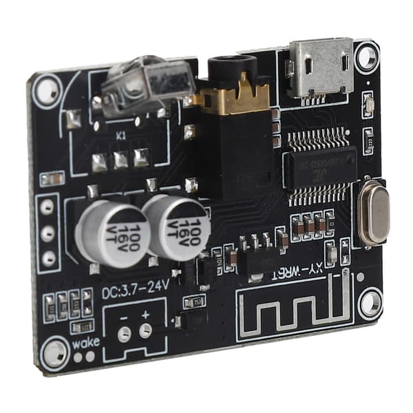 Bluetooth 5.0 Stereo Audio Decoder Board Säädettävä Äänenvoimakkuuden Kaiutin Vahvistin Moduuli