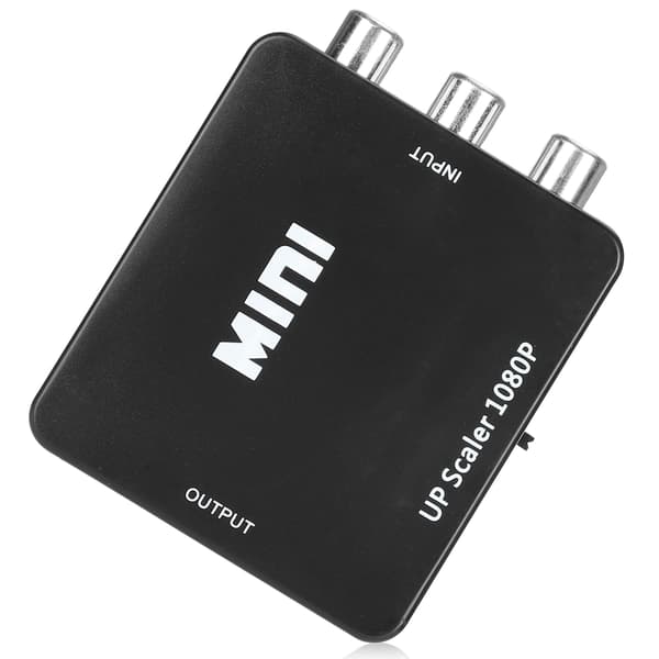 AV til HDMI Konverter RCA til HDMI Adapter High Definition Video Audio