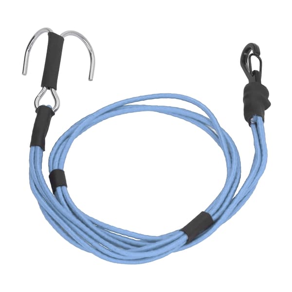RC Crawler Kinetic Winch Strap Elastisk Rednings Træk Trailer Reb med Kroge til 1/10 1/8 RC Bil Blå