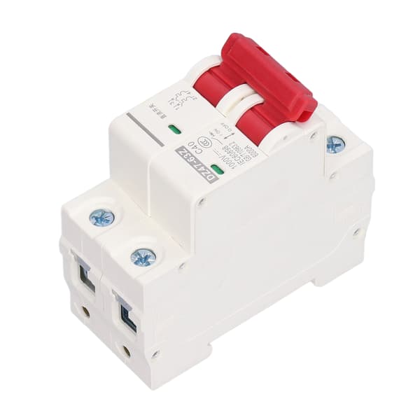 DC dvärgbrytare 2P solcellssystemisolator DIN-skenmontering 1000V 40A DZ47‑63Z C40