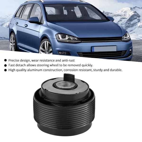 Snabbkopplingsadapterkit för rattnav i aluminiumlegering