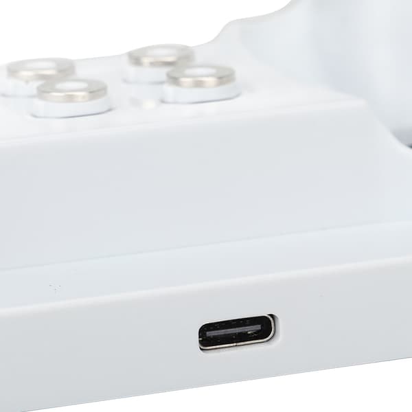 PS5 Dobbel Kontroller Ladestasjon med LED-indikator Hurtiglading Sikkerhetsbeskyttelse