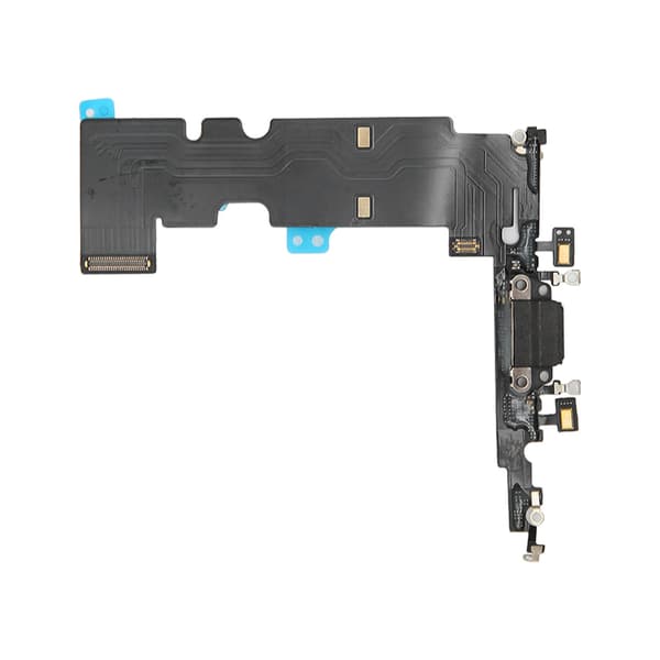 iPhone 8 Plus USB Laddningsport Kontakt Flexkabel Ersättning Svart