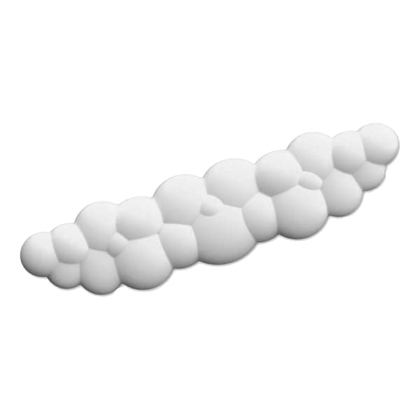 Cloud Musemåtte Håndledsstøtte Sød Hvid Memory Foam Blød Træthedsaflastning Forebyg Deformation Tastatur Håndledspude
