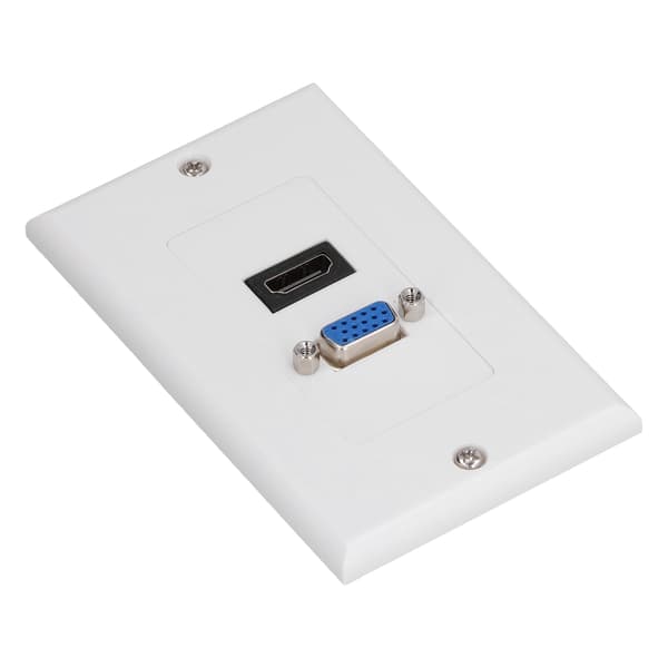 HD Multimedia Interface -seinäpaneeli, audio- ja videoliitäntä, pinta-asennettava, kotiteatteri
