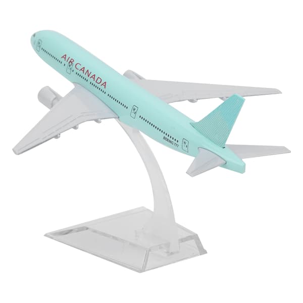 Flygplansmodell Basstativ Legering Metall Barnflygleksaker Garage Kit 16cm (Canada777)