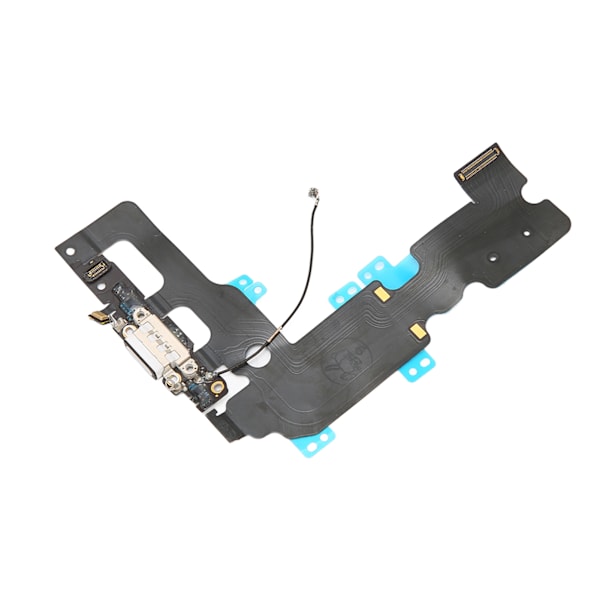iPhone 7 Plus Ladeport Modul USB Dock Connector Mikrofon Antenne Flex Kabel Hvit