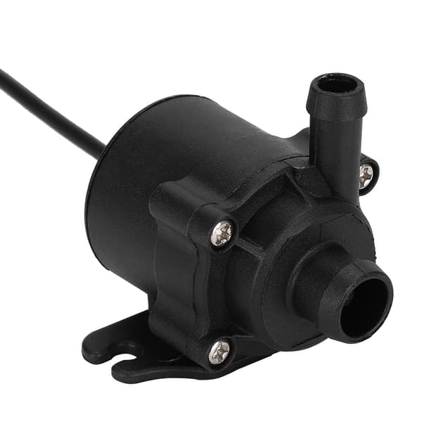 Micro DC 12V Borstlös Vattenkylningspump Tyst Stor 4Pin