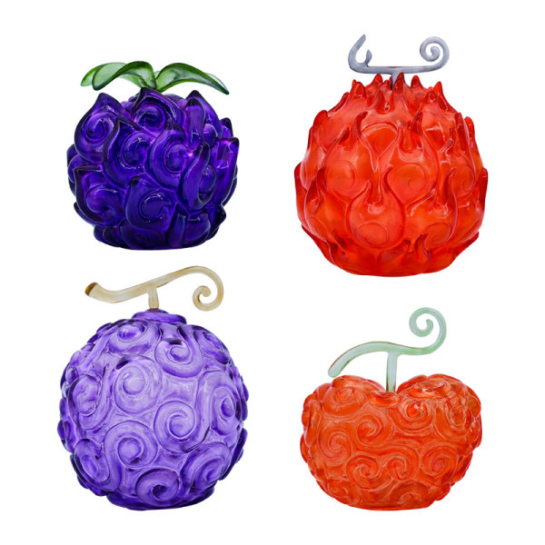 Devil Fruit Figurmodell Ornament - Mini Desktop Bildekoration Hemmakontor - Shao Shao Fruit Shao Shao Guo