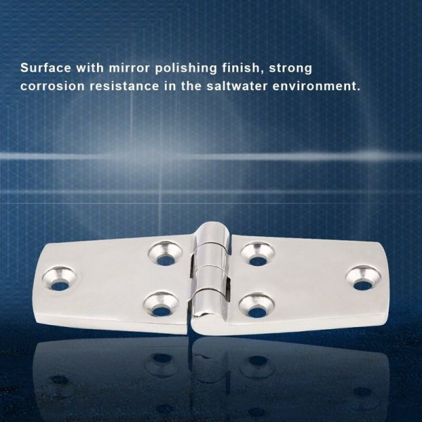 38*102 316 Stainless Steel Hinge Stainless Steel Hatch Boat Hinge，For home furniture, doors and windows, etc.