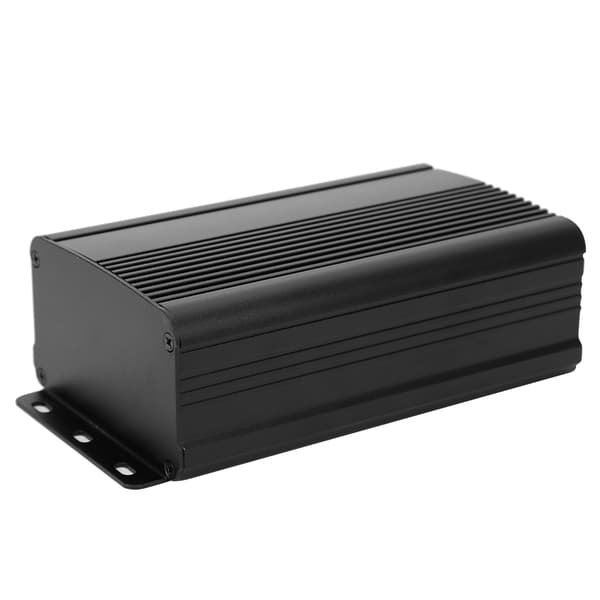 Aluminium Projektboks Mat Sort Kabinet DIY Printkort Controller Case 55x95x150mm