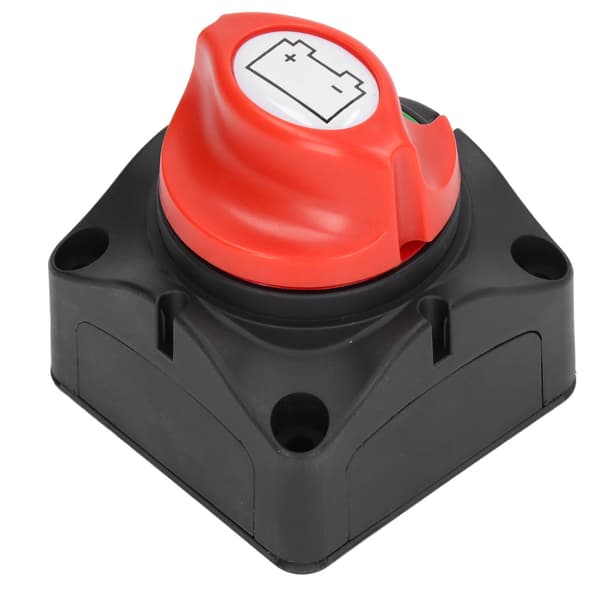 275A Batteri Afbryder Isolator Kontakt M10 Terminal Krympeflex 12-36V DC Strømafbryder Master