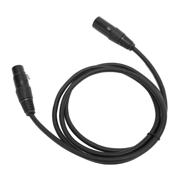 XLR han til hun mikrofonkabel 3-benet zinklegeringshus PVC 1,5 m
