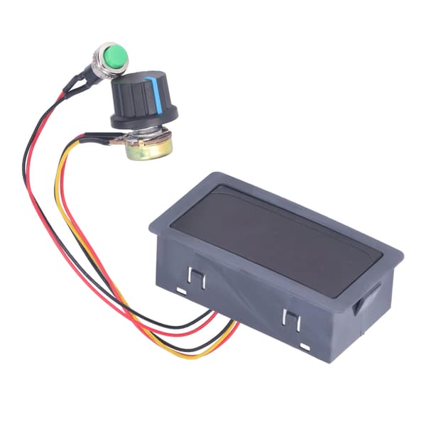 Digital PWM DC Motor Hastighetskontroller 0.56in LED-skjerm Trinnløs Kontrollbryter