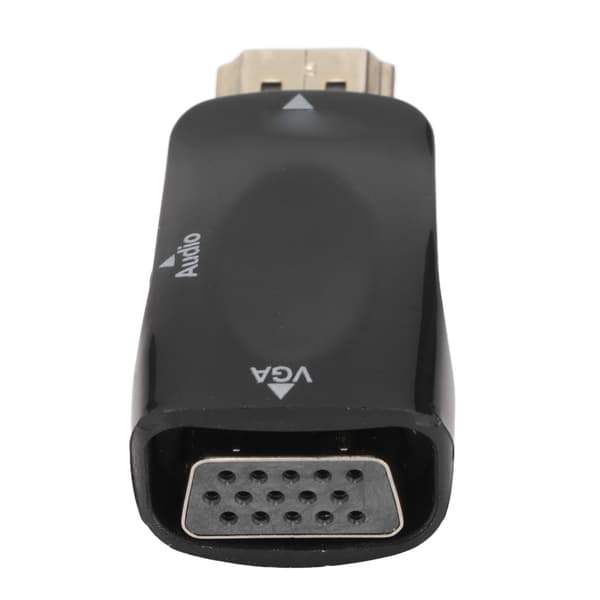 HDMI til VGA Konverter 1080P Adapter med 3.5mm Audio Interface