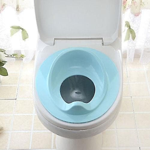 Blå Toalettsits För