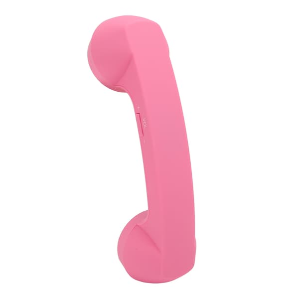 Bluetooth Retro Trådløs Telefon Håndenhet Strålingssikker Oppladbar Mottaker Rosa