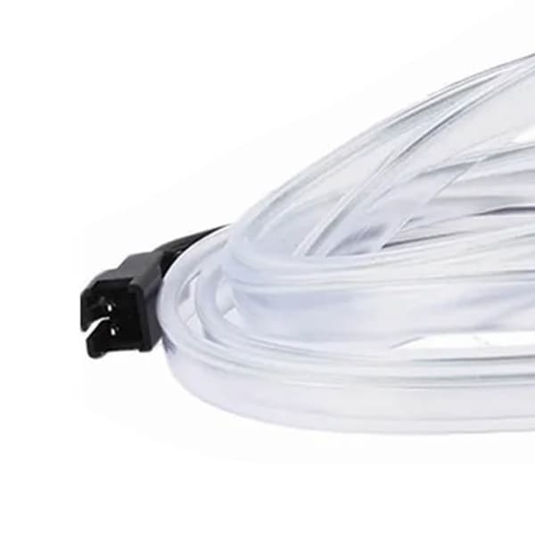 3m USB Bil LED Interiör Strip Ljus Flexibel Cool Unik Universal Neon Atmosfär Isblå