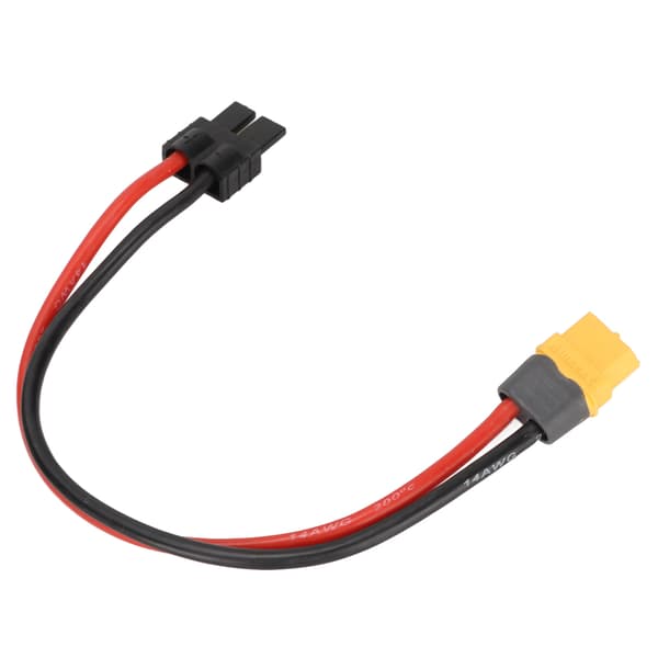 XT60H Hona till Hane Adapterkabel 14AWG RC Bil Båt Drönarplugg