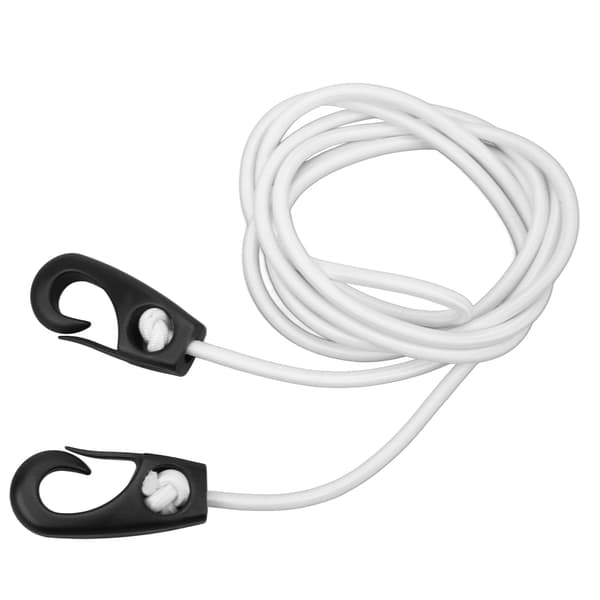 Kajak Bungee Stötdämpande Rep Elastisk Kanot Stretchrep Vit