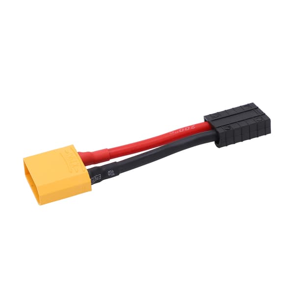 XT90 Han Genanvendelig Silikone Kabel 101mm 4.0in Længde 12AWG Plast Kobbertråd til RC Bilmodel