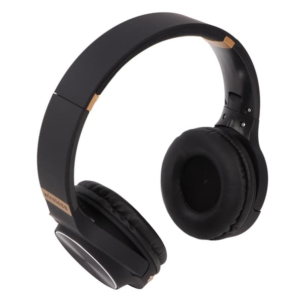 Vikbart Bluetooth-headset Multifunktionell Brusreducerande HiFi Stereo Trådlös Svart
