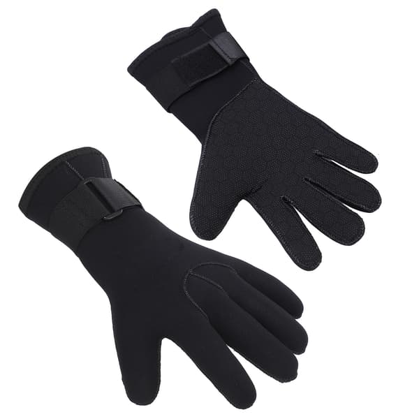 2 st 5MM Dykarhandskar Halkfria Varma Slitstarka Handskydd