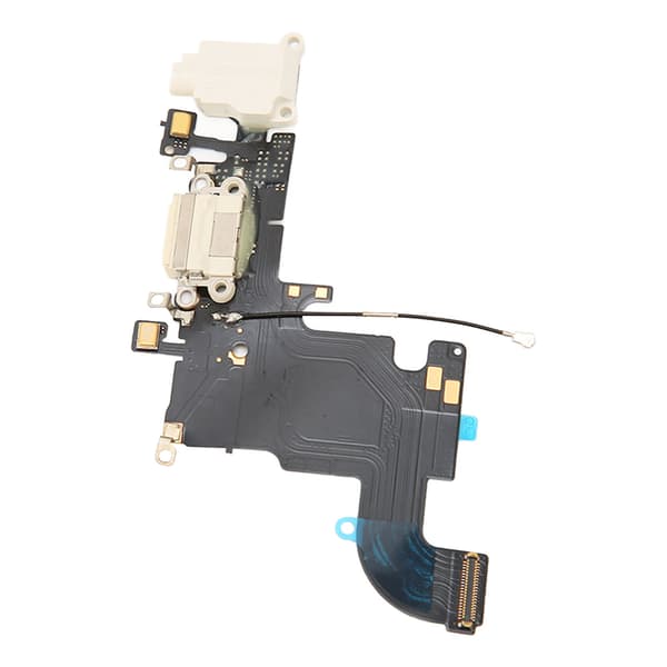 iPhone 6S Laddningsport Dock Connector Flexkabel Professionell Laddningsdocka Vit