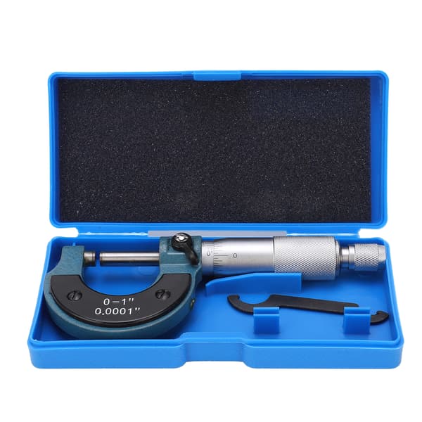 0-25 mm/0-1 tomme 0,0001 tommer britisk system utvendig diameter mikrometer måleverktøy