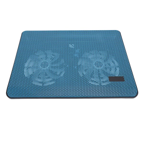 Laptop Køleplade Dobbelt Blæser Lav Støj 1,5 mm Hul Diameter Gaming Tilbehør til Op Til 17 Tommer