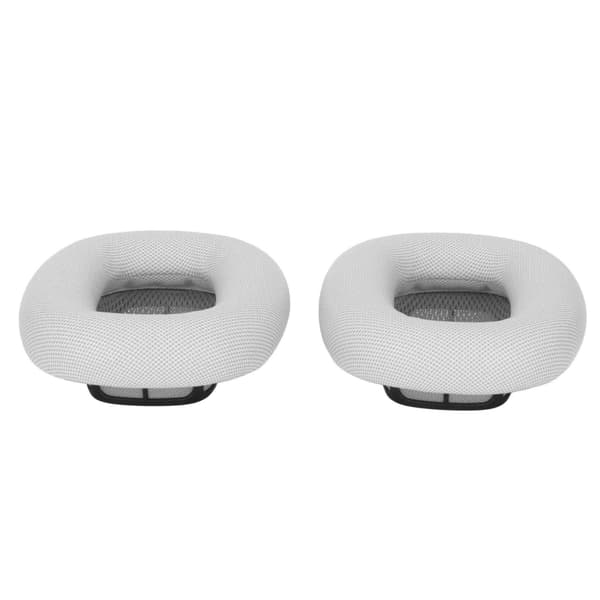 Airpod MAX Hörlursersättning Mjuka Memory Foam Protein Läder Öronkuddar Öronmuffar Grå