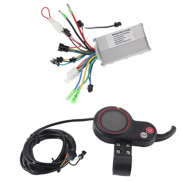 Elektrisk Cykel Scooter 60V Kontroller LCD-skärm Kontrollpanel med Växel