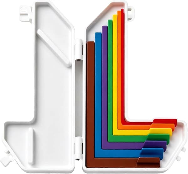 Paper Craft Alignment Guide Ruler Rainbow Spacing Positioning Measuring Tool for Scrapbooking Journal Card Making DIY Craft Projects