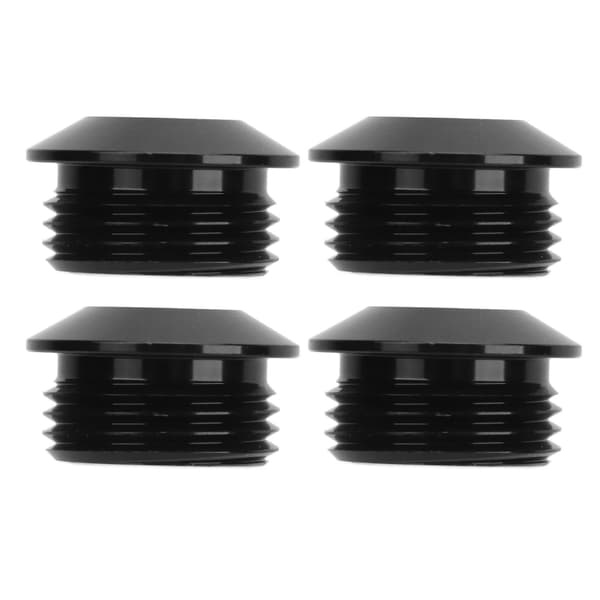 4 stk. 10AN 5 8in ORB Port Plug O-ring Aluminiumslegering Forseglet Lekkasjesikker ORB Socket Plug
