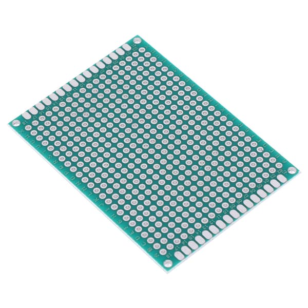 10 st 5x7 cm dubbelsidig förtennad prototyp PCB kopplingsplatta