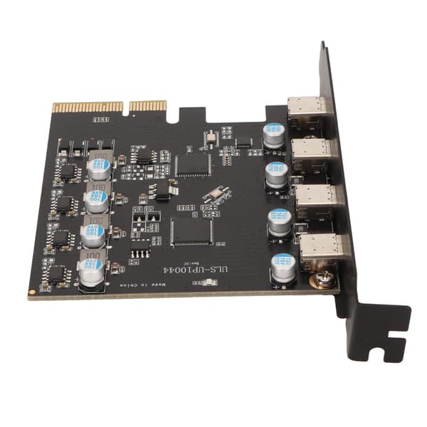 PCIe till Typ C Expansionskort 20Gbps USB 3.2 PCI Express Controller Adapter Kompatibel med Windows 7 8 10 och OS X 10.8.2
