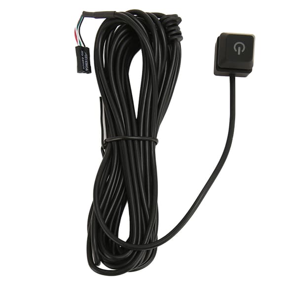 PC Strømknap Ekstern Fleksibilitet Switch Strømforsyning Kontrol Adapter Kabel Computer Vært Knap 5m 16.4ft