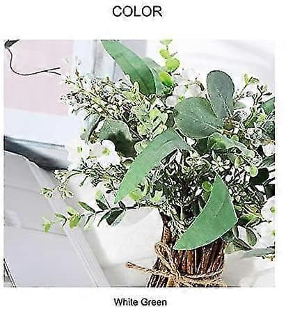 28 cm Artificial Plants - Mixed Bamboo Pot, Home Decor (ShiKai)