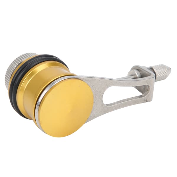Fiskeknude-sæt Wire Knot Tool til Line Winder Assist Knotting Connector Tilbehør Guld