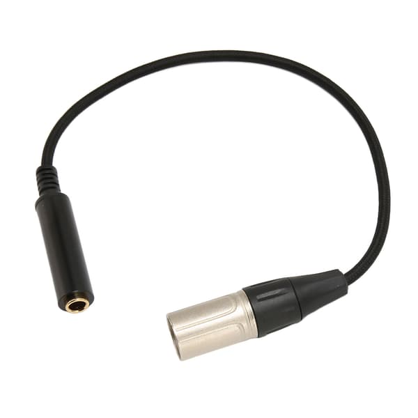 6,35 mm 1/4 tomme hun til XLR han adapterkabel 3-benet han til 6,35 mm stik mikrofon lydkabel