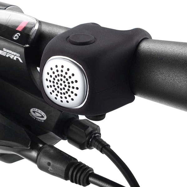 Super Bike Horn 120db, Polkupyörän Electric Bell Train Sound Black