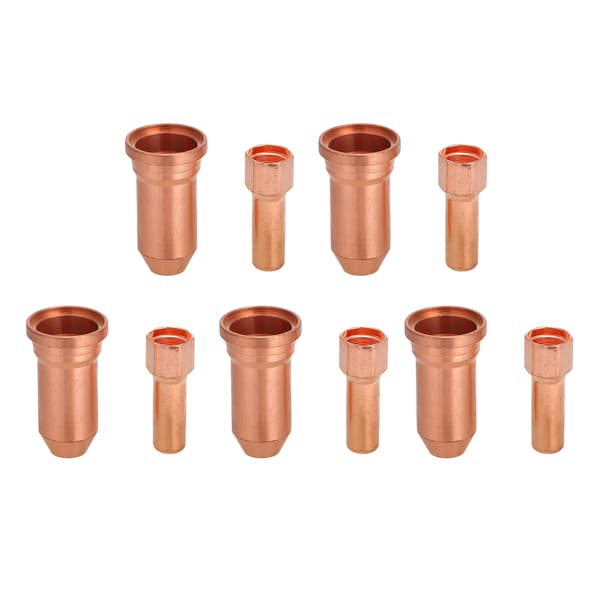 10 stk. plasmakutter forbruksmateriell elektrode tuppdyse 0,059in 1,5mm PT100