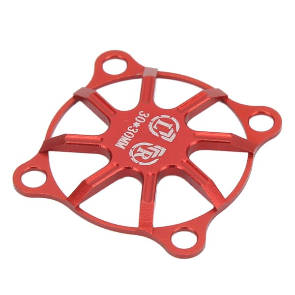 30x30mm Rød Aluminium Legering RC Bil ESC Køleventilator Dæksel til Elektrisk Motor